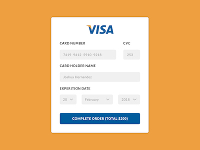 Credit Card Payment Prompt