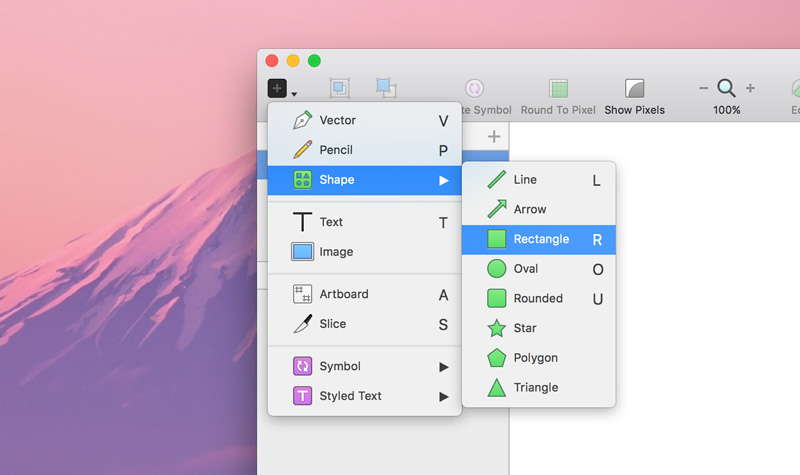Creating Shape Layers in Sketch