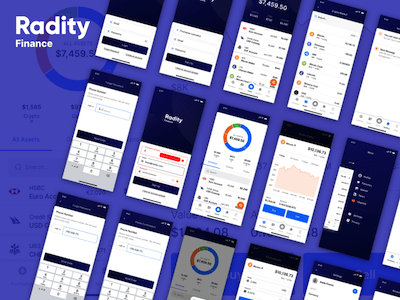 Radity Finance UI Kit